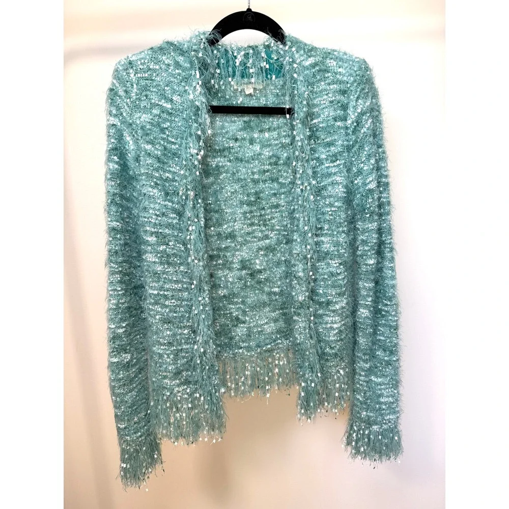 L'AGENCE Azure Cardigan Blazer‎ – Teal – Size XS / 2